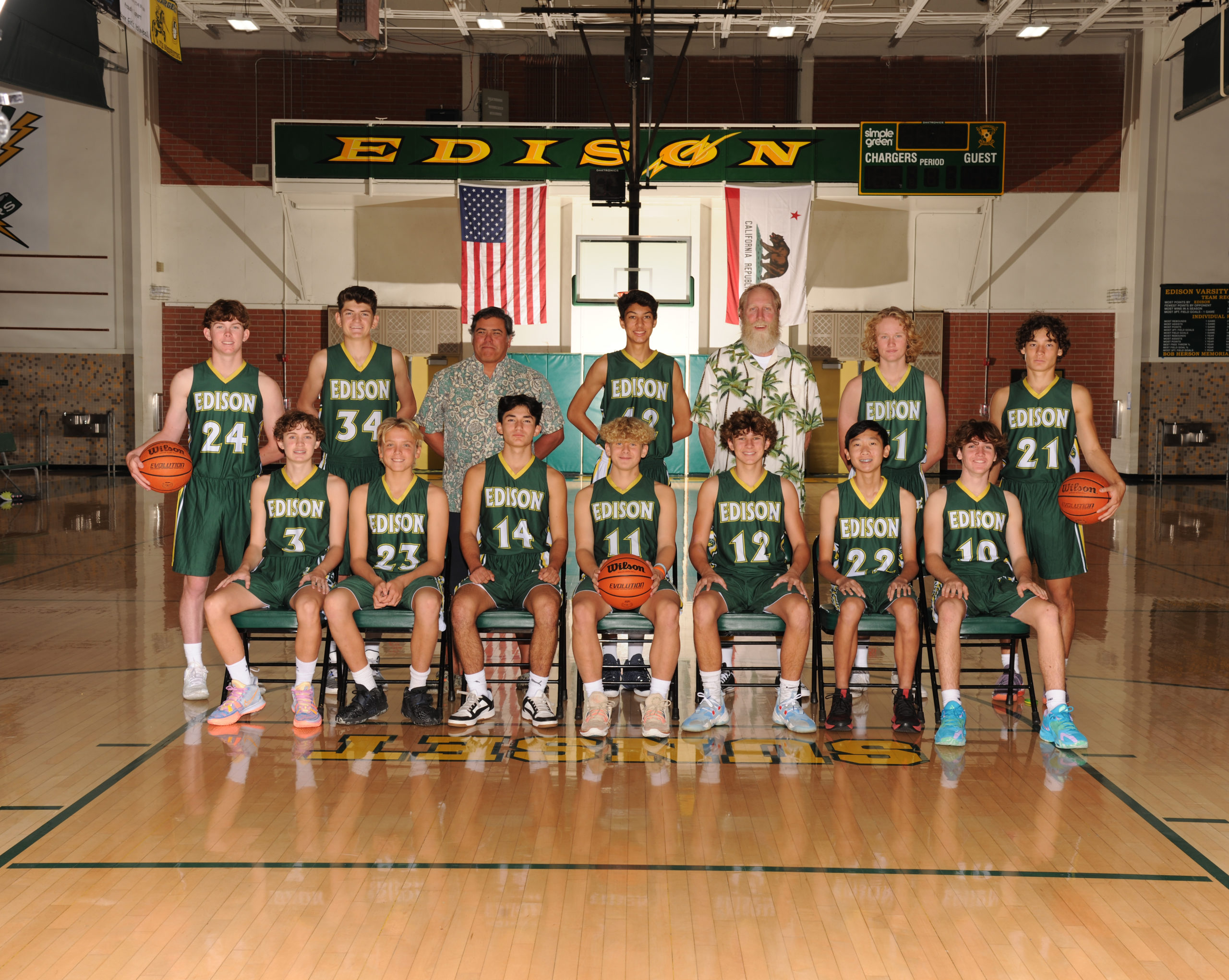 Freshman team photo